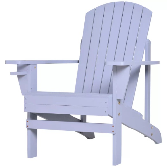 Outsunny - Adirondack-Gartenstuhl, One Size
