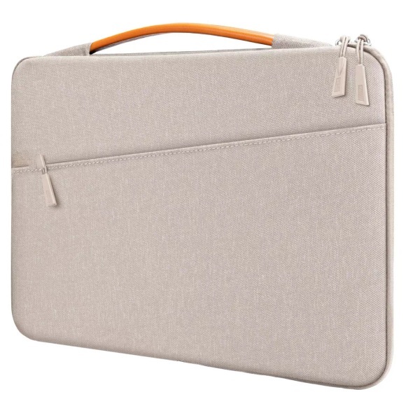 Laptophülle Für Macbook Air/pro, Macbook Pro 2021 M1, Wasserdichte Laptophülle Laptophülle Mit Griff Damen Grau ONE SIZE