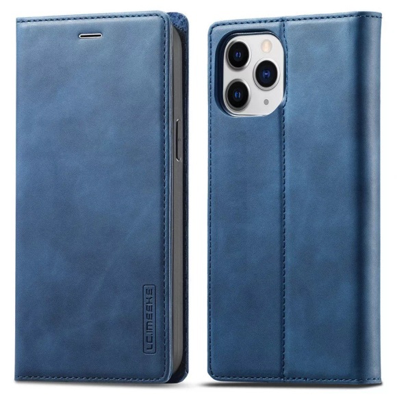 iPhone 13 Pro - Stand Flip Case Hülle blau