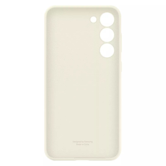 Samsung - Galaxy S23+ Plus 5G Silikon Cover Hülle (EF-PS916TUEGWW) - Cream