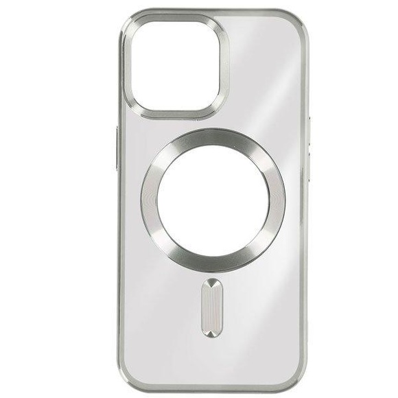 MagSafe Hülle iPhone 15 Pro Silber