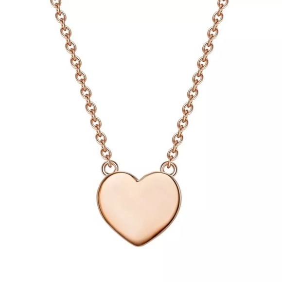 Kette mit Anhänger Sterling Silber rosevergoldet