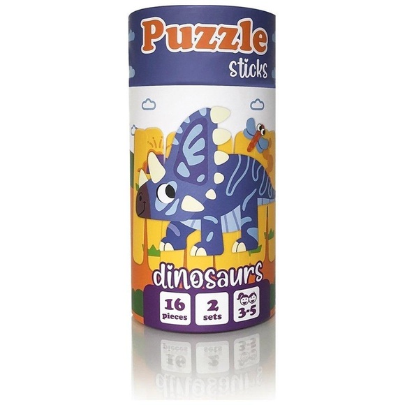 ROTER KÄFER - Puzzle Sticks Dinosaurier