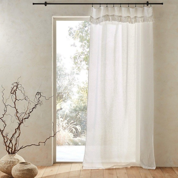 Vorhang Elphir Unisex Weiss 130x280CM