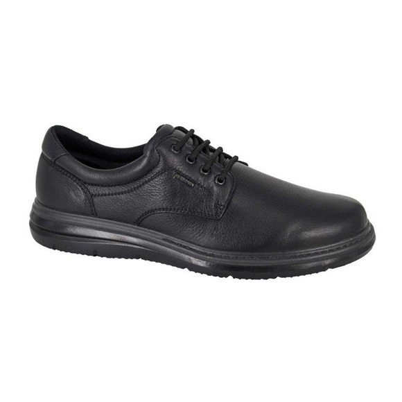 Freizeitschuhe, Weiches Softieleder Unisex Schwarz 42