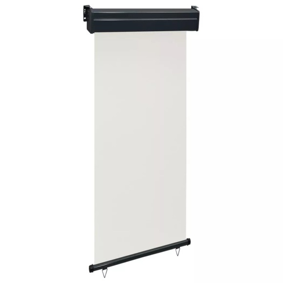 vidaXL Balkon-Seitenmarkise 100 × 250 cm Creme