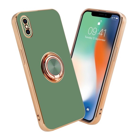 Hülle für Apple iPhone XS MAX mit Ring - Schutzhülle