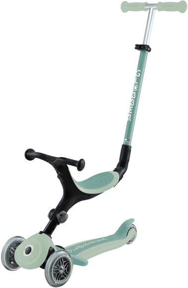 GLOBBER Dreirad Go Up Active Ecologic Pistachio Unisex Grün 120 mm