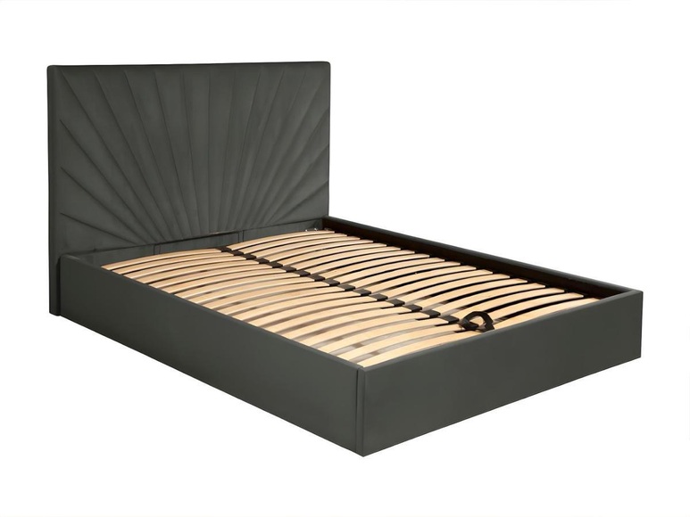 Bett mit Bettkasten Samt RILIODA Bett mit Bettkasten Samt RILIODA