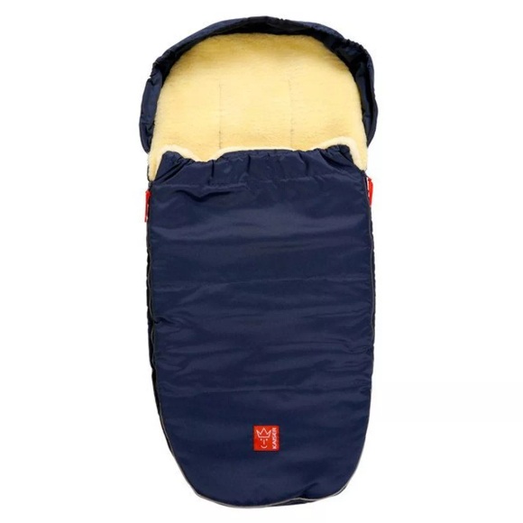 Kaiser Naturfelle Lammfell-Fußsack LENNY super light in navy