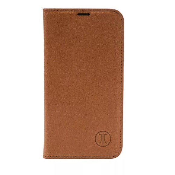 JT Berlin Echtleder Tegel Leder Case Apple iPhone 14 Plus Cognac