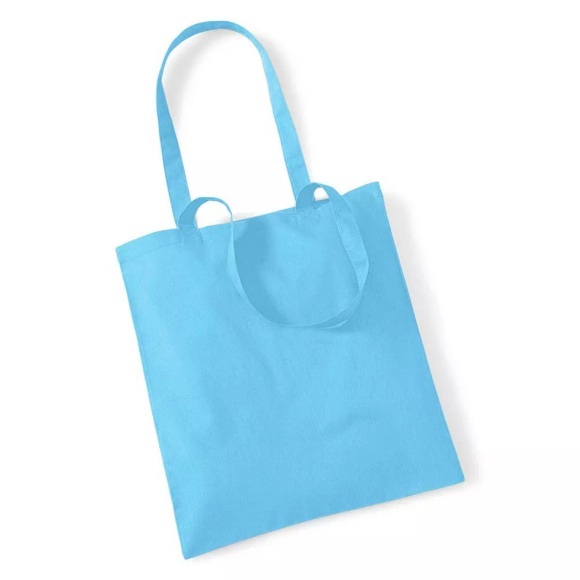 Westford Mill - Promo Einkaufstasche, 10 Liter (2 StückPackung), One Size, Blau