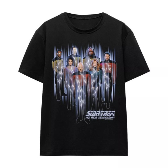 Star Trek - Beam Us Up TShirt, für Damen, Schwarz, Größe M