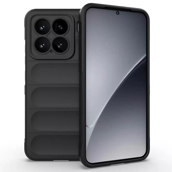 Cover-Discount - Xiaomi 15 Rugged Protective Hülle, Schwarz