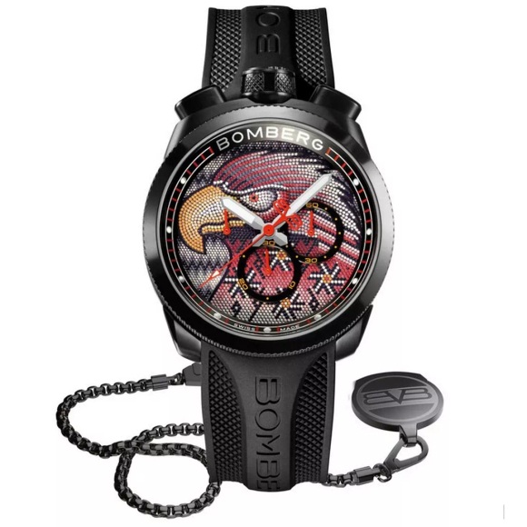 Bomberg Heritage BS45CHPBA.EGP.-2.3 Eagle Bolt-68 Herrenuhr