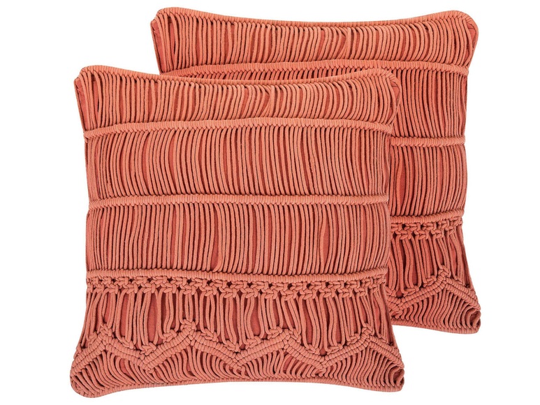 Kissen 2er Set aus Baumwolle Boho AKKOY Kissen 2er Set aus Baumwolle Boho AKKOY
