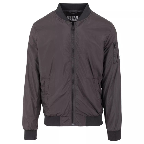 Urban classics - LIGHT BOMBER summer transition jacket