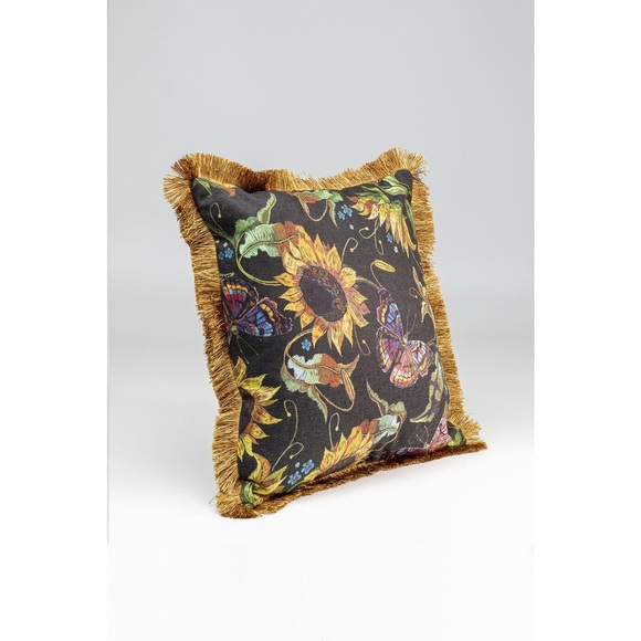 Kissen Sunflower Fringe 45x45