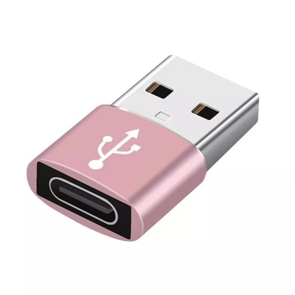 Kabelloser USB-C-auf-USB-A-Adapter ? Pink