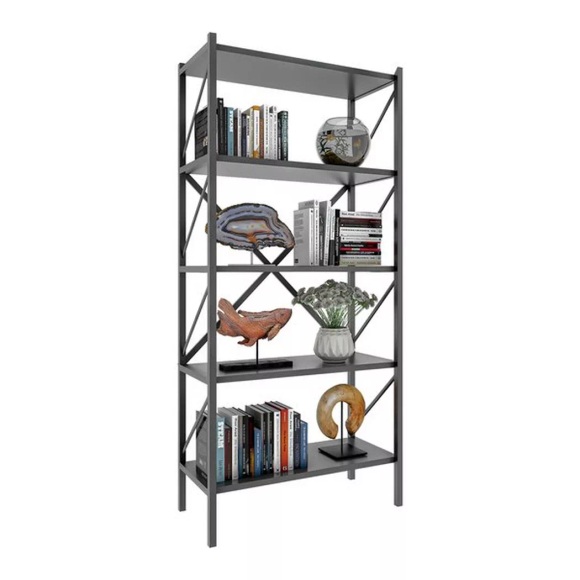 Holz Metall Aufbewahrung Stand Regal Bücherregal Deko Bücher Standregal Insasi 5 Holz Metall Aufbewahrung Stand Regal Bücherregal Deko Bücher Standregal Insasi 5