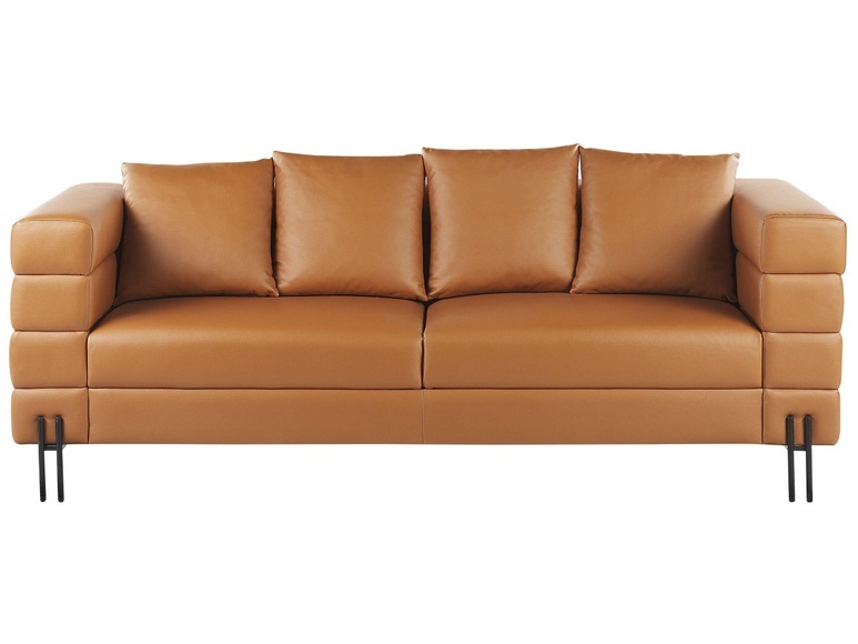 3 Sitzer Sofa aus Kunstleder Modern GRANNA 3 Sitzer Sofa aus Kunstleder Modern GRANNA