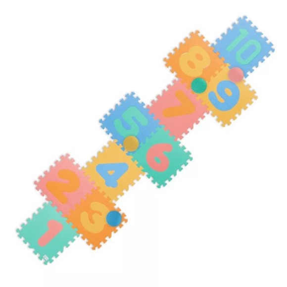 B2X - Puzzlematte mit Zahlen