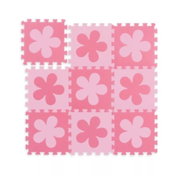 B2X - Puzzlematte mit Blumenmuster