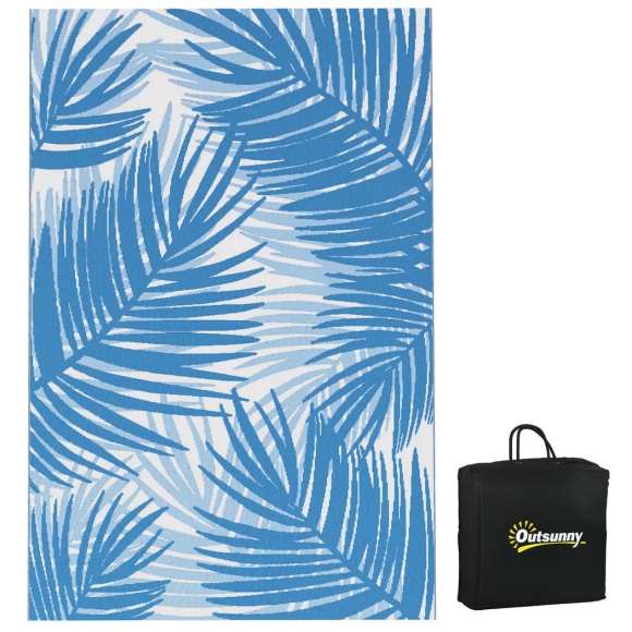 Outsunny - Outdoorteppich, One Size