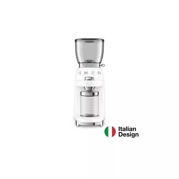 SMEG 50's Retro Style Kaffeemühle weiss