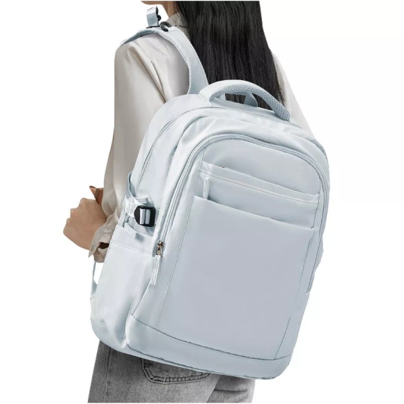 Only-bags.store - Reiserucksack Tagesrucksack Arbeitsrucksack Schulrucksack Teenager Schultasche, One Size, Grau