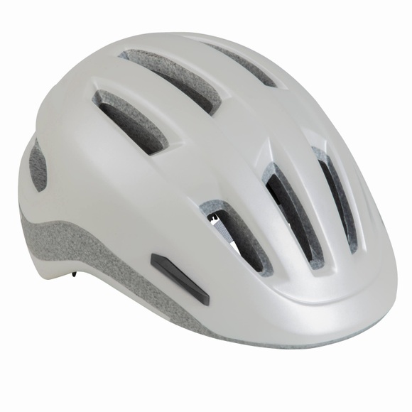 Fahrradhelm City 500 Unisex Weiss L