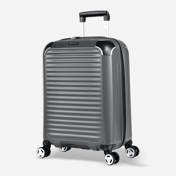 Materia Handgepäck Koffer 4 Rollen Unisex Taubengrau 55 CM