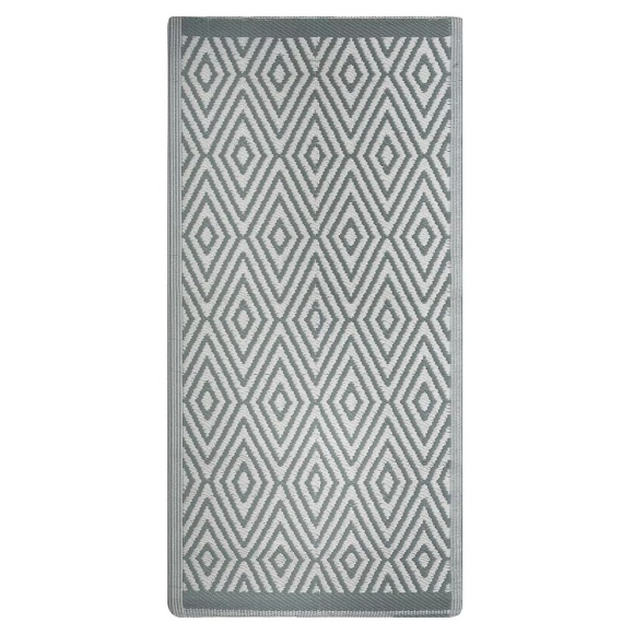 Beliani Outdoor Teppich hellgrün 90 x 150 cm SIKAR