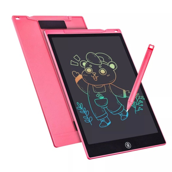 Activity-board - Buntes LCD-Schreibtablett, LCD-Schreibtablett Elektronisches Tablet Grafiktablett Digitaler Zeichenblock, Kinderspielzeug, Pink