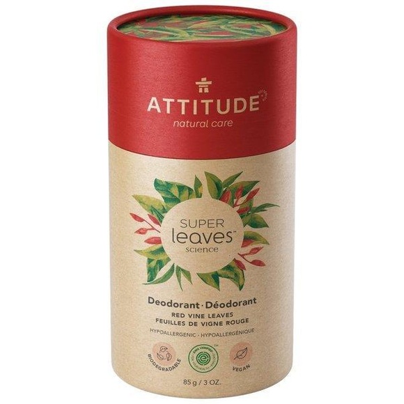 Attitude - SuperLeaves Deodorant Rote Weinblätter 85g