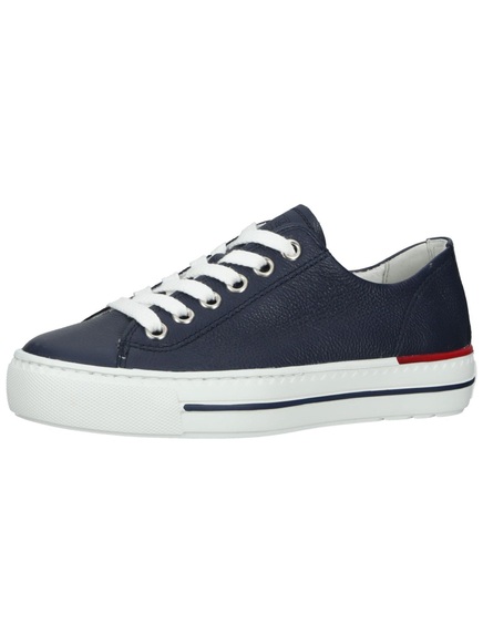 Sneaker aus weichem Leder Paul Green Marineblau