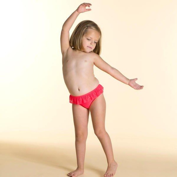 Badehose Baby Rot Unisex Rot Bunt 5-6A