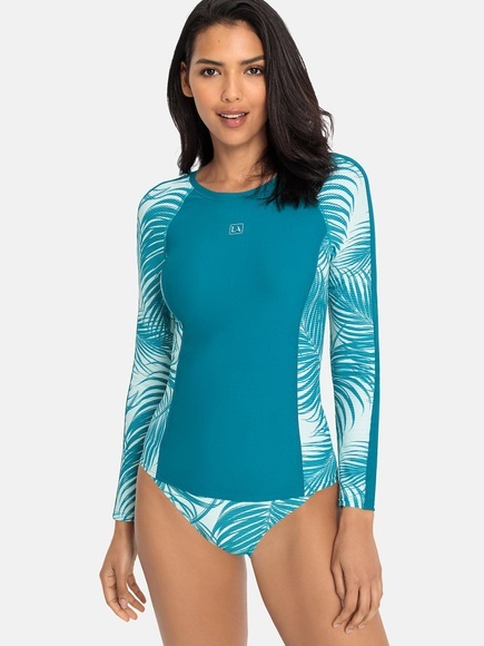LASCANA ACTIVE Bade-Shirt »Coal«, mit langen Ärmeln