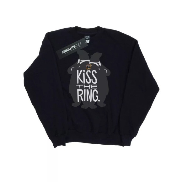Disney - Zootropolis Kiss The Ring Sweatshirt, für Damen, Schwarz, Größe M