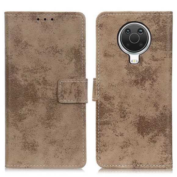 Nokia G10 / G20 - Vintage Etui Wildleder Optik