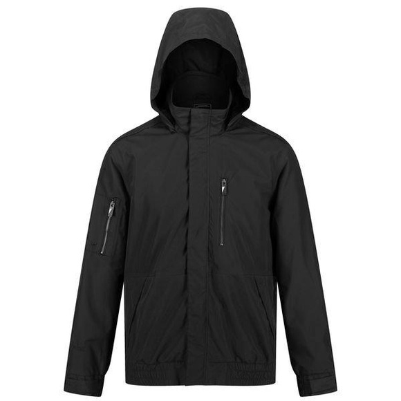 Feelding Bomberjacke Wasserfest Herren Schwarz 3XL