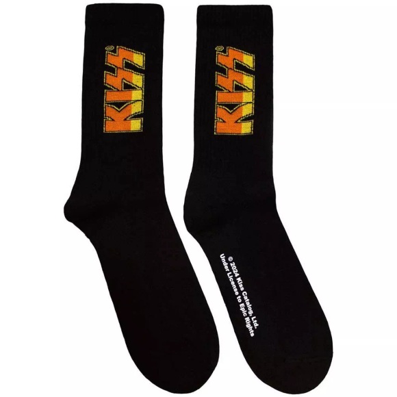 KISS - Classic Socken, für Damen, Schwarz, Größe 40.5