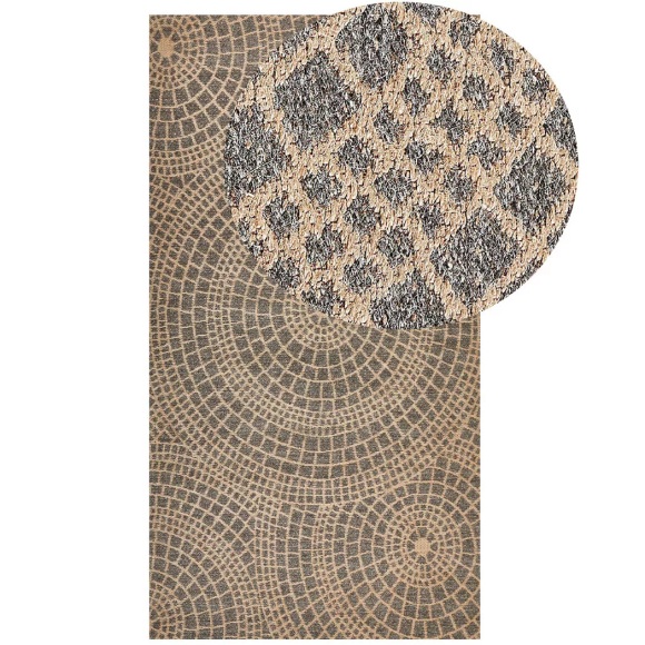 Teppich aus Jute Boho ARIBA Teppich aus Jute Boho ARIBA