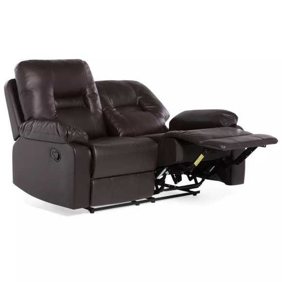 2 Sitzer Sofa aus Kunstleder Modern BERGEN 2 Sitzer Sofa aus Kunstleder Modern BERGEN