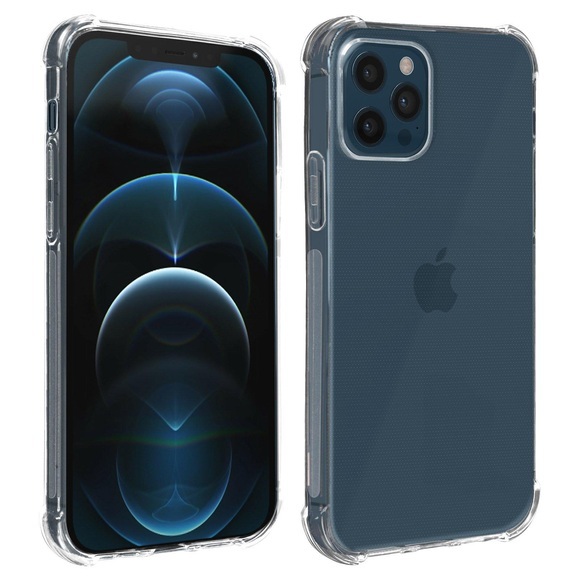 Akashi - Iphone 12 Pro Max - 6,7'' Schockabsorbierende Hülle mit verstärkten Winkeln