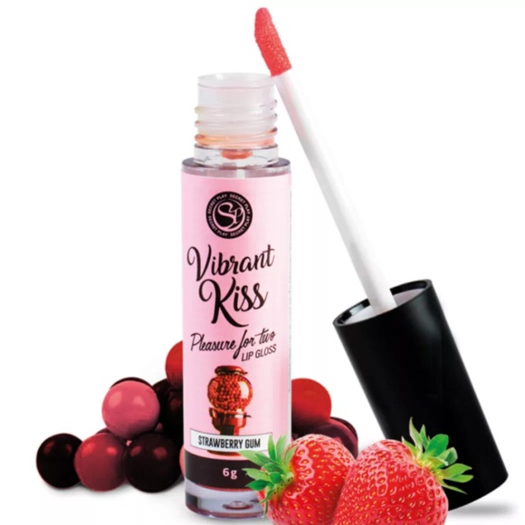 Secret Play - Gleitmittel-Lipgloss Vibrant Duft: Fraise Gum