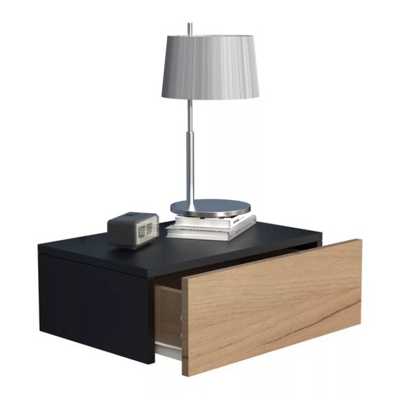 Holz Wandschublade Nachtschrank Wandboard Schublade Konsole Nachttisch Usal M 45 cm Holz Wandschublade Nachtschrank Wandboard Schublade Konsole Nachttisch Usal M 45 cm