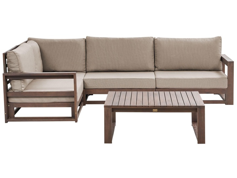 Lounge Set aus Akazienholz Skandinavisch TIMOR Lounge Set aus Akazienholz Skandinavisch TIMOR