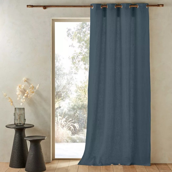 Vorhang Private Unisex Blau 140x220cm