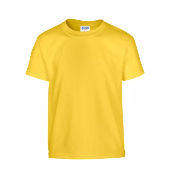Gildan - TShirt, S, Gelb Bunt